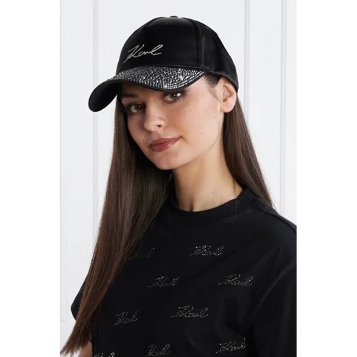 Karl Lagerfeld Bejsbolówka Karl Lagerfeld OS okazja Gomez Fashion Store