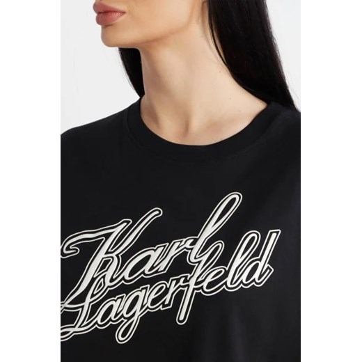 Bluzka damska Karl Lagerfeld bawełniana 