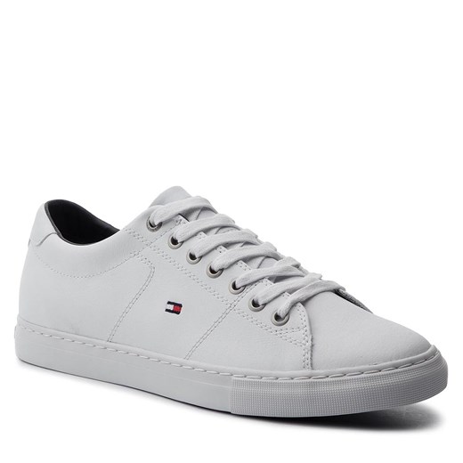 Sneakersy Tommy Hilfiger Essential Leather Sneaker FM0FM02157 White 100 Tommy Hilfiger 40 eobuwie.pl