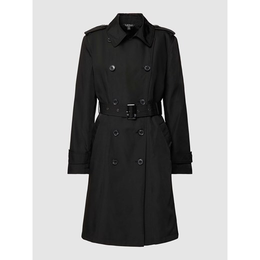 Płaszcz z paskiem w talii ze sklepu Peek&Cloppenburg  w kategorii Płaszcze damskie - zdjęcie 167731277