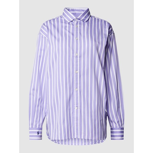 Bluzka ze wzorem w paski i wyhaftowanym logo Polo Ralph Lauren 42 Peek&Cloppenburg 