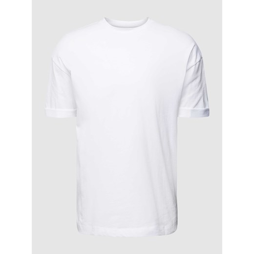 T-shirt z obniżonymi ramionami model ‘THILO’ Drykorn L Peek&Cloppenburg 