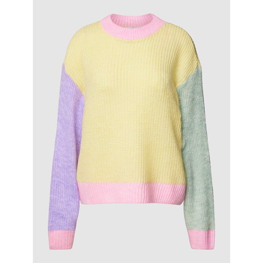Sweter z dzianiny w stylu Colour Blocking model ‘MANNA’ ze sklepu Peek&Cloppenburg  w kategorii Swetry damskie - zdjęcie 167731698