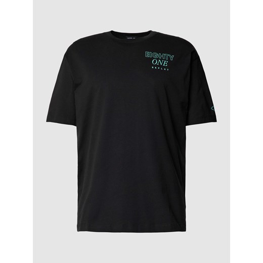 T-shirt z nadrukiem z logo i motywem ze sklepu Peek&Cloppenburg  w kategorii T-shirty męskie - zdjęcie 167731879
