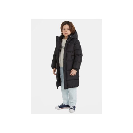 Tommy Hilfiger Kurtka puchowa KB0KB08558 S Czarny Regular Fit Tommy Hilfiger 14Y MODIVO