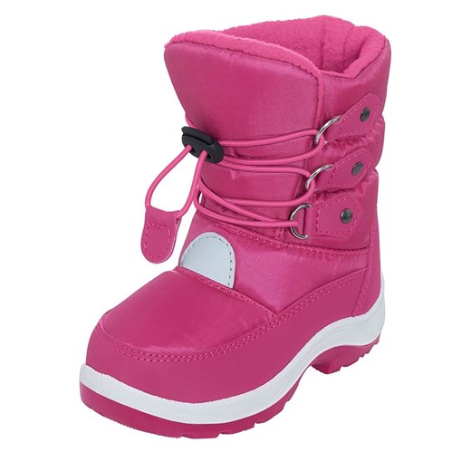 Playshoes Kozaki zimowe w kolorze różowym Playshoes 30/31 wyprzedaż Limango Polska