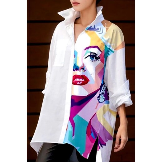 Koszula SORENTINA ze sklepu Ivet Shop w kategorii Koszule damskie - zdjęcie 167735969