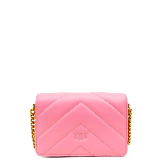Pinko Skórzana torebka na ramię LOVE CLICK MINI SHEEP NAPPA BI Pinko OS Gomez Fashion Store