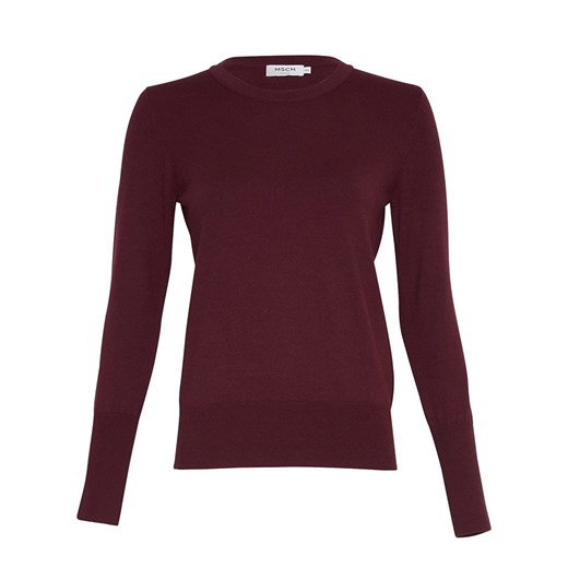 MOSS COPENHAGEN Sweter w kolorze bordowym Moss Copenhagen S/M okazja Limango Polska