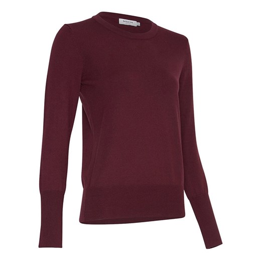 MOSS COPENHAGEN Sweter w kolorze bordowym Moss Copenhagen S/M okazja Limango Polska