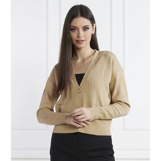 Sweter damski Ralph Lauren z dekoltem v beżowy