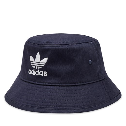 Kapelusz adidas adicolor Trefoil Bucket HD9710 Fioletowy ze sklepu eobuwie.pl w kategorii Kapelusze damskie - zdjęcie 167743707