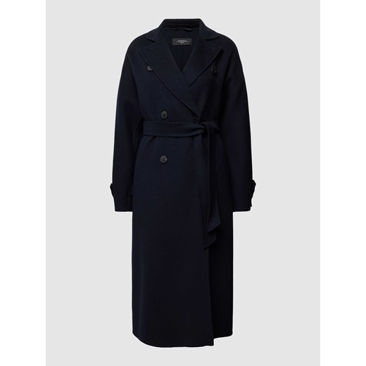 Płaszcz z wiązanym paskiem model ‘AFFETTO’ ze sklepu Peek&Cloppenburg  w kategorii Płaszcze damskie - zdjęcie 167745689