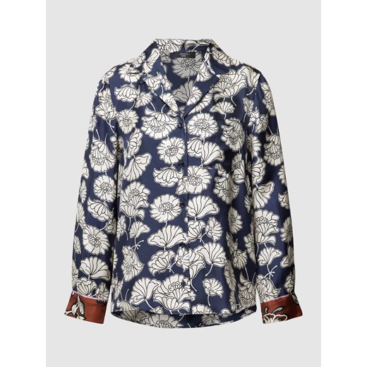 Bluzka z jedwabiu z kwiatowym wzorem z motywem model ‘PALLA’ ze sklepu Peek&Cloppenburg  w kategorii Koszule damskie - zdjęcie 167745817