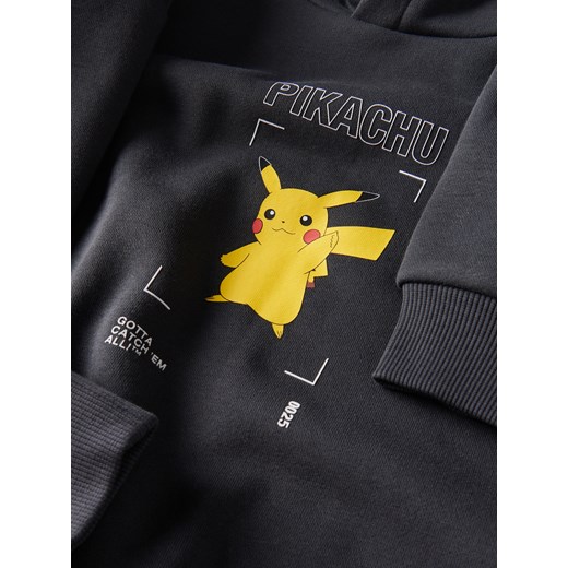 Reserved - Bluza oversize Pokémon - ciemnoszary Reserved 122 (6-7 lat) Reserved