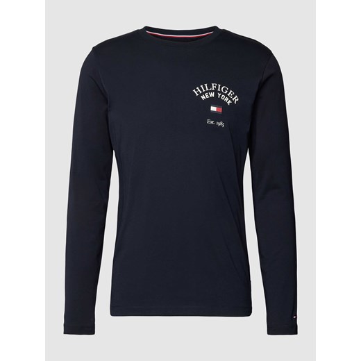 Bluzka z długim rękawem i nadrukiem z logo model ‘ARCH VARSITY’ ze sklepu Peek&Cloppenburg  w kategorii T-shirty męskie - zdjęcie 167749128