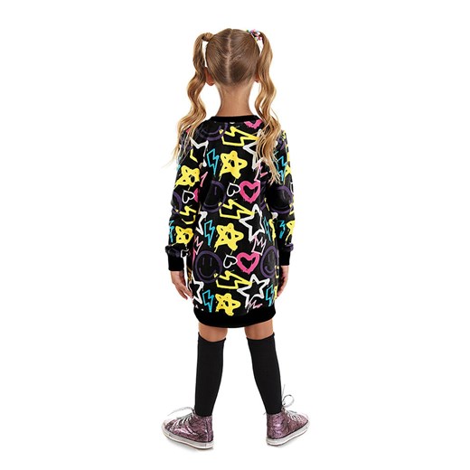 Denokids Sukienka &quot;Street Style&quot; w kolorze czarnym Denokids 140 okazja Limango Polska