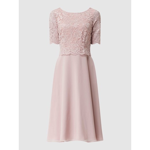 Sukienka koktajlowa z koronkowym obszyciem ze sklepu Peek&Cloppenburg  w kategorii Sukienki - zdjęcie 167754425