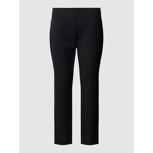 Spodnie materiałowe w jednolitym kolorze ze sklepu Peek&Cloppenburg  w kategorii Spodnie damskie - zdjęcie 167754426