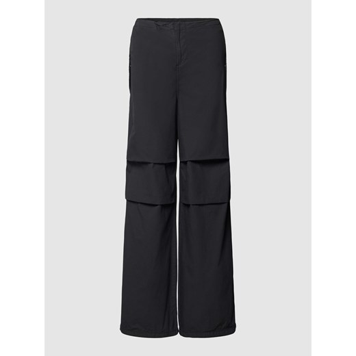Spodnie cargo w jednolitym kolorze ze sklepu Peek&Cloppenburg  w kategorii Spodnie damskie - zdjęcie 167754516