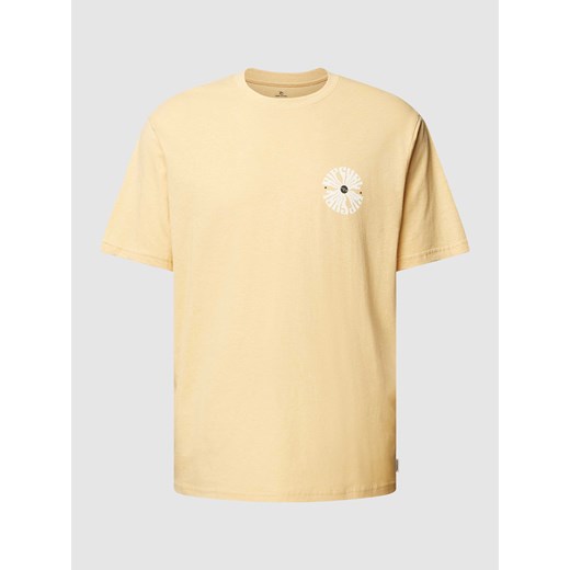 T-shirt z detalem z logo model ‘PSYCHE CIRCLES’ ze sklepu Peek&Cloppenburg  w kategorii T-shirty męskie - zdjęcie 167756759