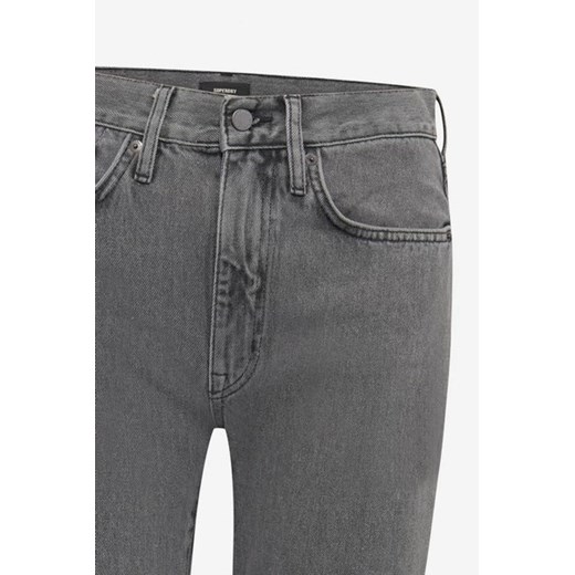 SUPERDRY Spodnie - Szary ciemny - Kobieta - 26/32 CAL(26) Superdry 30 CAL(30) okazja Halfprice
