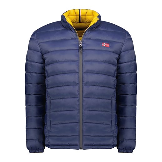 Geographical Norway Kurtka dwustronna &quot;California&quot; w kolorze niebieskim ze sklepu Limango Polska w kategorii Kurtki męskie - zdjęcie 167761206