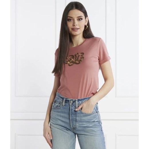 LAUREN RALPH LAUREN T-shirt HAILLY | Regular Fit ze sklepu Gomez Fashion Store w kategorii Bluzki damskie - zdjęcie 167763759