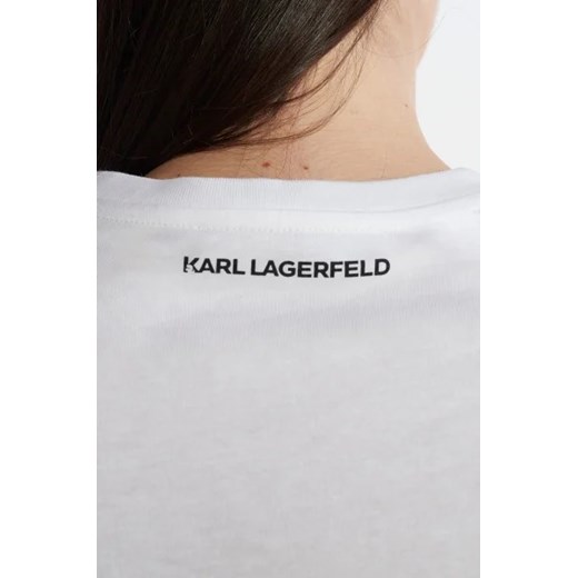 Bluzka damska Karl Lagerfeld bawełniana 