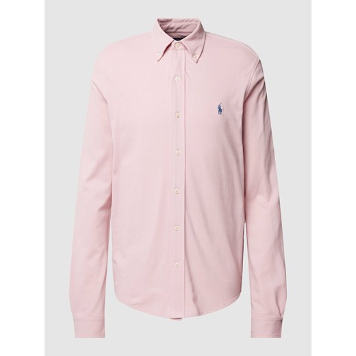 Koszula casualowa o kroju slim fit z kołnierzykiem typu button down Polo Ralph Lauren L okazja Peek&Cloppenburg 