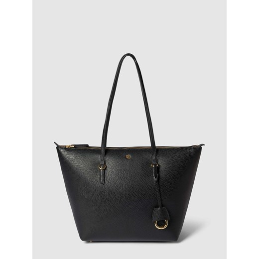 Shopper bag Ralph Lauren ze skóry ekologicznej elegancka na ramię matowa 