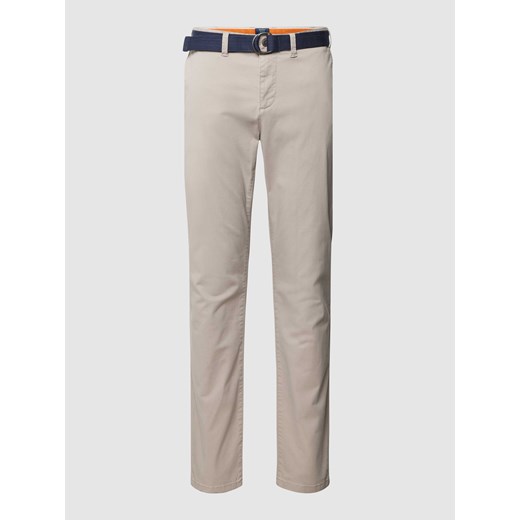 Spodnie materiałowe z wpuszczanymi kieszeniami w stylu francuskim ze sklepu Peek&Cloppenburg  w kategorii Spodnie męskie - zdjęcie 167764416