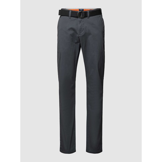 Spodnie materiałowe z wpuszczanymi kieszeniami w stylu francuskim ze sklepu Peek&Cloppenburg  w kategorii Spodnie męskie - zdjęcie 167765078