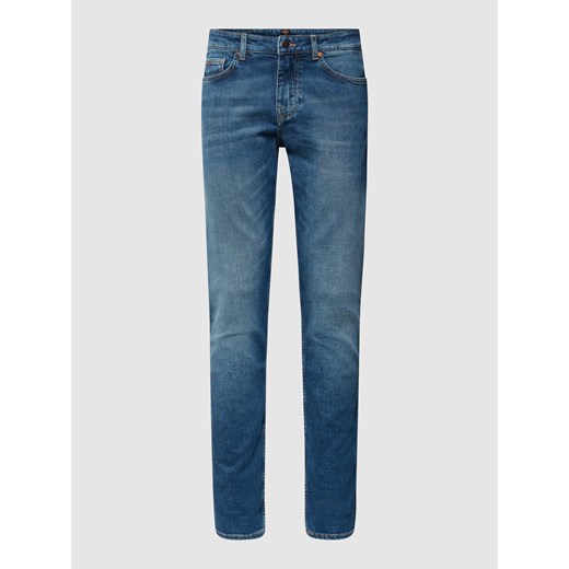 Jeansy o kroju slim fit z dodatkiem streczu model ‘Delaware’ ze sklepu Peek&Cloppenburg  w kategorii Jeansy męskie - zdjęcie 167765136