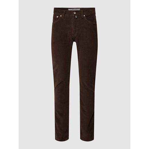 Spodnie sztruksowe z 5 kieszeniami model ‘Lyon’ ze sklepu Peek&Cloppenburg  w kategorii Spodnie męskie - zdjęcie 167765848