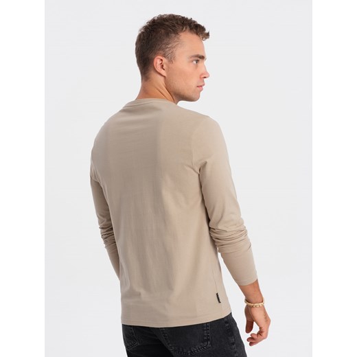 T-shirt męski Ombre z krótkimi rękawami bawełniany