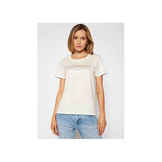 Pepe Jeans T-Shirt Betty PL504815 Beżowy Regular Fit Pepe Jeans S MODIVO
