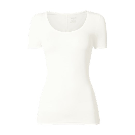T-shirt o kroju personal fit z mieszanki bawełny i elastanu ze sklepu Peek&Cloppenburg  w kategorii Bluzki damskie - zdjęcie 167768629