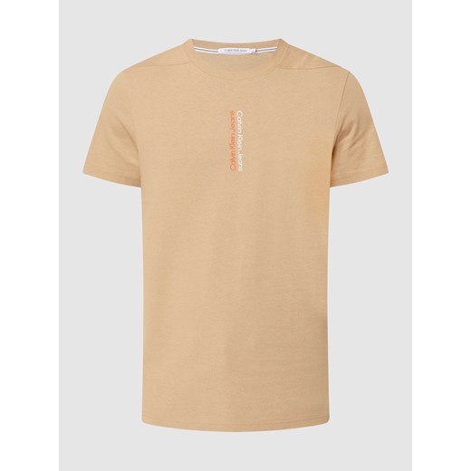 T-shirt z bawełny ze sklepu Peek&Cloppenburg  w kategorii T-shirty męskie - zdjęcie 167769097
