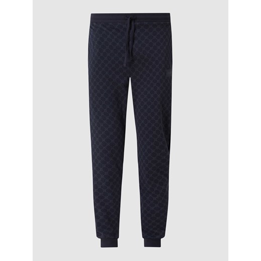 Spodnie dresowe z bawełny ze sklepu Peek&Cloppenburg  w kategorii Spodnie męskie - zdjęcie 167769176
