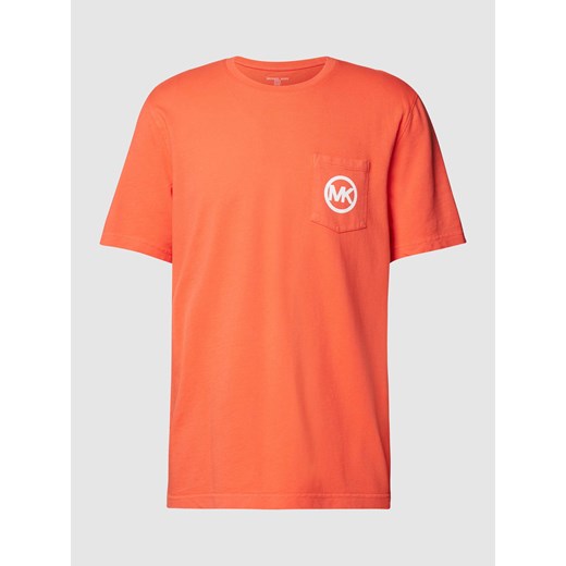 T-shirt z nadrukiem z logo ze sklepu Peek&Cloppenburg  w kategorii T-shirty męskie - zdjęcie 167769186