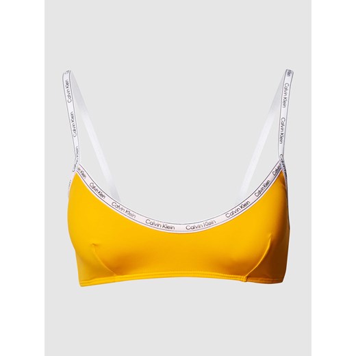 Top bikini z napisem z logo ze sklepu Peek&Cloppenburg  w kategorii Stroje kąpielowe - zdjęcie 167769256