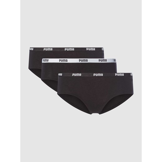 Figi hipster z dodatkiem streczu w zestawie 3 szt. Puma XL Peek&Cloppenburg