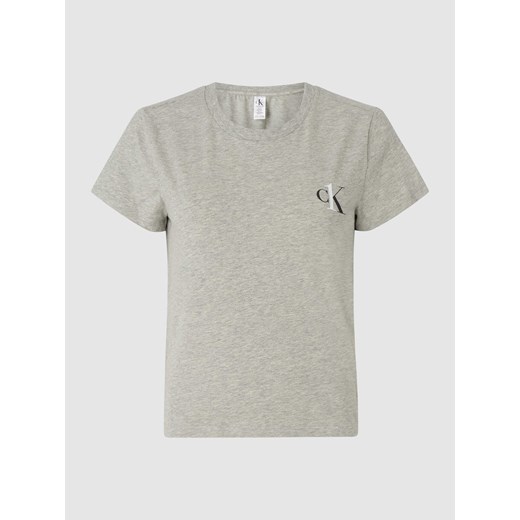 T-shirt z nadrukiem z logo ze sklepu Peek&Cloppenburg  w kategorii Bluzki damskie - zdjęcie 167769605