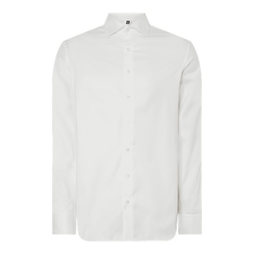 Koszula biznesowa o kroju regular fit z Uni Solid ze sklepu Peek&Cloppenburg  w kategorii Koszule męskie - zdjęcie 167769719