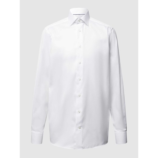 Koszula biznesowa o kroju regular fit z diagonalu ze sklepu Peek&Cloppenburg  w kategorii Koszule męskie - zdjęcie 167769787