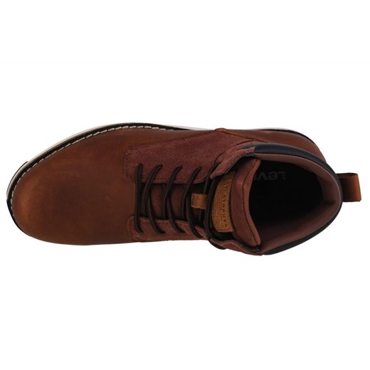 Buty zimowe męskie Levi's brązowe casualowe