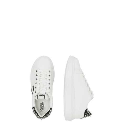 Buty sportowe damskie Karl Lagerfeld sneakersy z tworzywa sztucznego