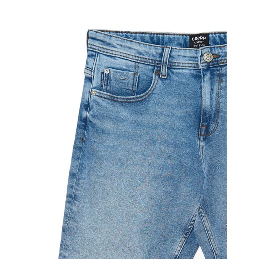 Cropp - Niebieskie jeansy comfort - niebieski ze sklepu Cropp w kategorii Jeansy męskie - zdjęcie 167772707