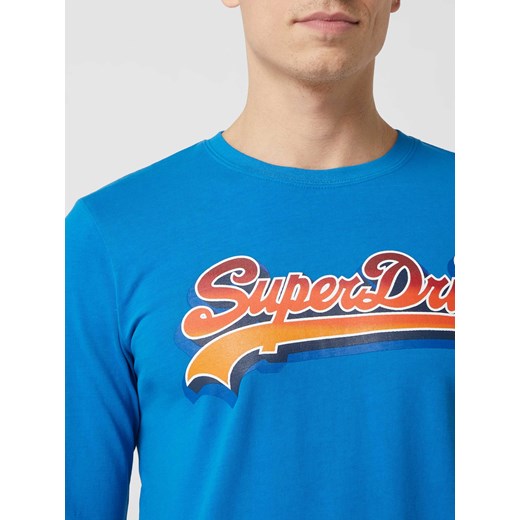 Bluzka z długim rękawem i logo Superdry L okazja Peek&Cloppenburg 